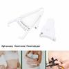 Skin Fat Caliper Press Type Clip Clear Scales High Accuracy Mm Inch Body Measure Tape White