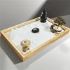 ABBP-Japanese Garden For Artificial Bonsai Tree, Rocks Rakes Gifts Sand Kit Office Decor
