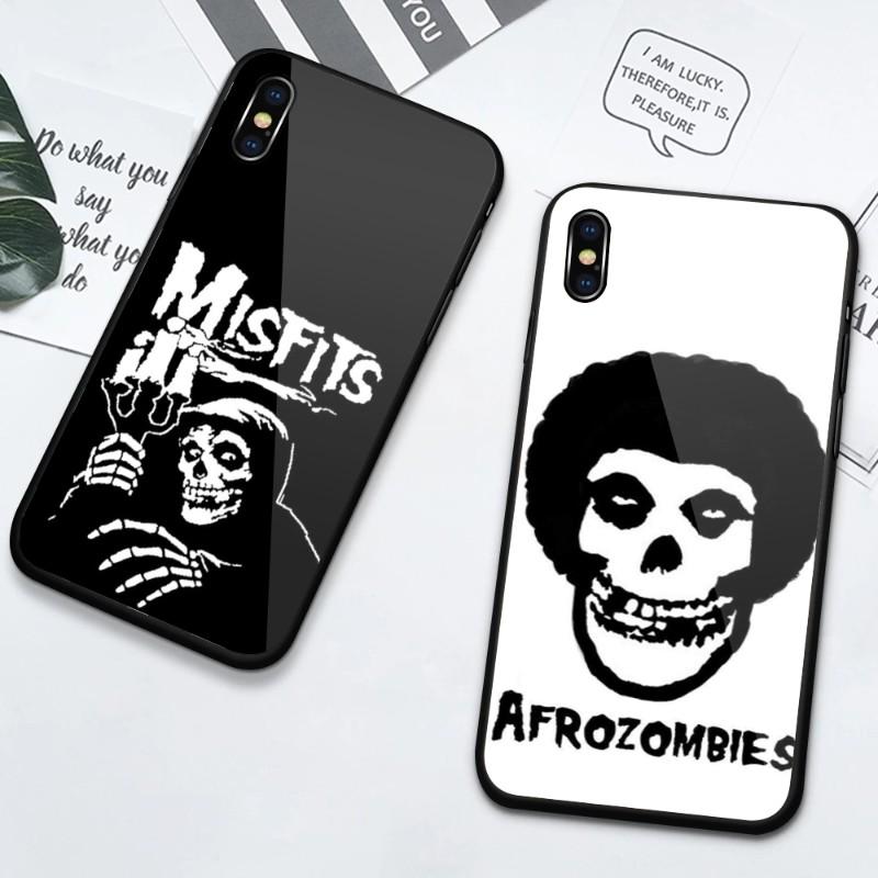 Cool Misfits Glenn Danzig Phone Case For IPhone 14 13 12 11 XS X 8 7 6 Plus Mini Pro Max SE 2022 Black PC TPU Glass Phone Cover
