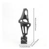 Modern Metal Sculpture with Base Elegant Tabletop Sleek Statue Bold
