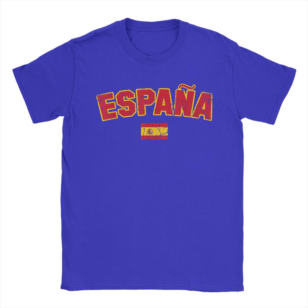 Harajuku TShirt Summer ESPANA Spain Flag Fashion T Shirts 100 Cotton Tee Shirt for Unisex Y2K Classic Cheap Short Sleeve Clothes