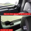For Honda N-WGN -2025  ABS Black Antenna Protection Cover Rear Window Heating Wire Exposed Circuit Protection Cover Trim