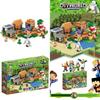 High-difficulty Building Toy Compatible With Lego Minecraft Village Boy Puzzle Assembly