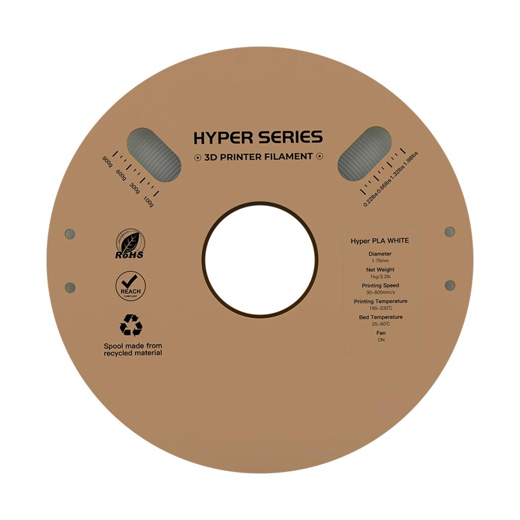 Creality Hyper PLA Filament 1.75mm High Fluidity High Speed 3D Printing Material Stable Extrusion Spool Dimensional