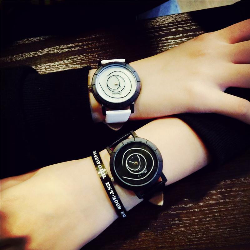 CE127 Fashionable Men Watch Concept Without Pointers,minimalist Creativity, Minimalist Quartz Watches, Clock Gift Watches for Ma