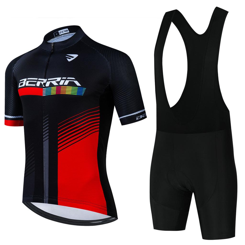 Cycling Suit Men's and Women's Summer Short-sleeved Road Bike Mountain Bike Breathable Bicycle Suit 2026 Summer Breathable Cycling Suit