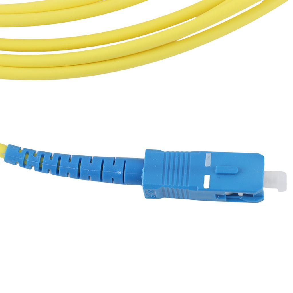 SC SC Optical Fiber Jumper Connector Single Model 9.84ft PVC