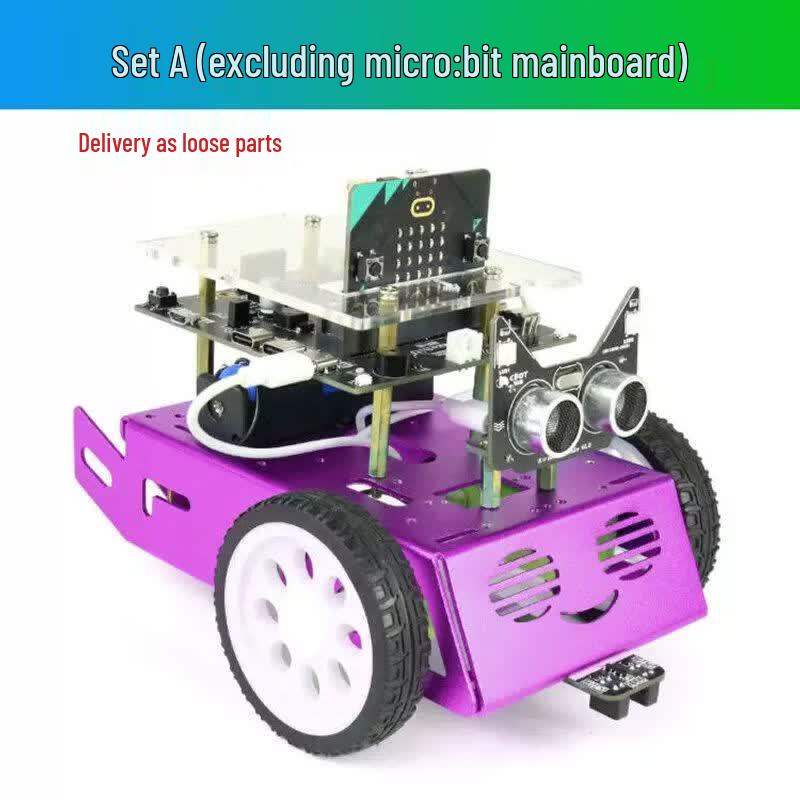 CreateBlock Microbit AI Programming Robot Kit One Size