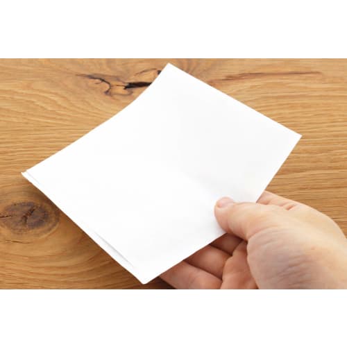 Daikoku Industrial Burgerbeutel, Weiß, 12 x 12 cm, Unbedruckt, 932605, 100 Stück