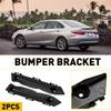 1 Pair Front Bumper Bracket Supports Left Right 52535-06190 52536-06190 For Toyota Camry 2015 2016 2017