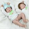 22 Inch Reborn Baby Doll Full Body Silicone Vinyl Realistic Newborn Boy Christmas Gift