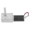 Worm Gear Motor DC Self Locking Mini Speed Reduction Electric Gear Box Reducer EngineDC12V 80RPM