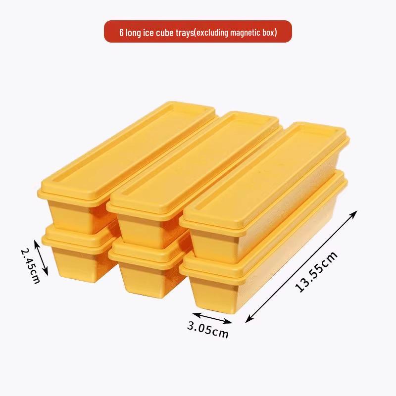 Food Grade Long Ice Cube Mold & Storage Tray for Whiskey and Cocktails