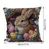 Charm Animal Designs Pillow Cover 45Cm Machine Washable For Couch Chair