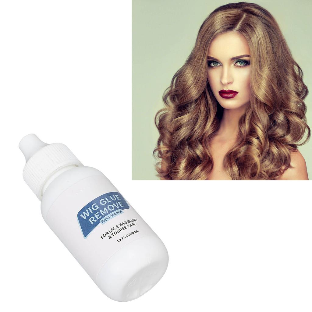 Perückenkleberentferner Professionell Mild Zuhause Salon Schnellwirkend Haarverlängerung Klebeband Kleberentferner 38ml