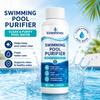 Purificatore Acqua Piscina 50ml, Chiarificante Piscina, Mantiene l'Acqua Cristallina, Cura Estiva per Piscine e Spa all'Aperto