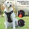 Oxford Fabric Pet Harness With Reflective Features For Safe Night Walks With Dogs