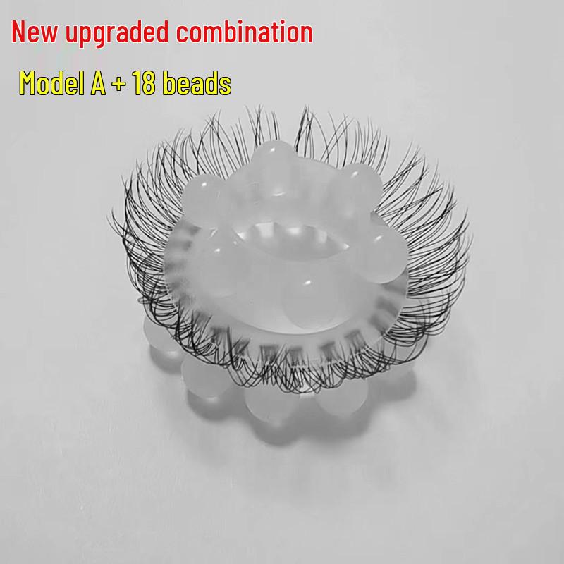 Silicone Sheep Eye Ponytail Cock Ring Hair Tie