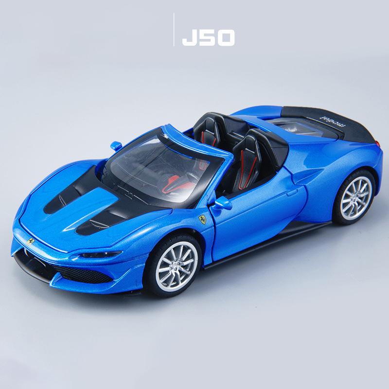 Модель автомобиля из сплава J50 в масштабе 1/32 со звуком и светом — фото 13