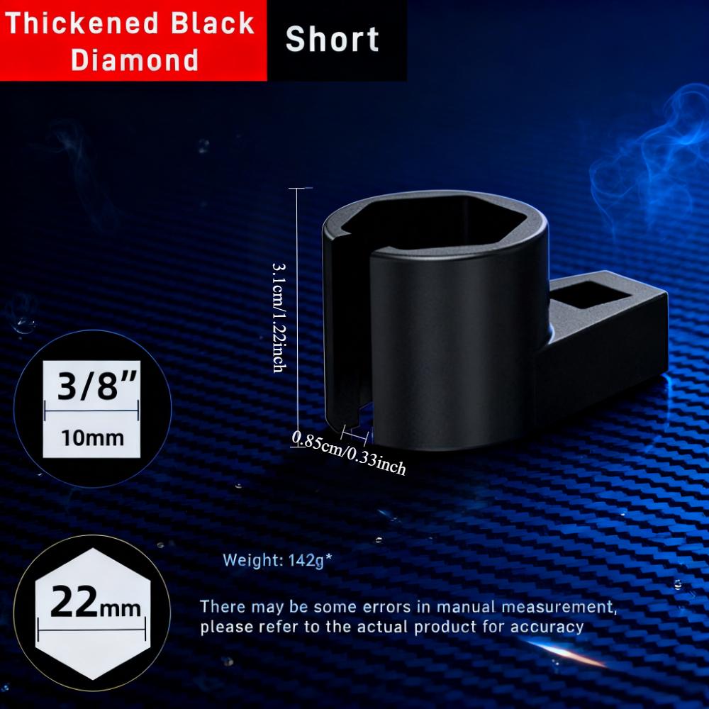 

Offset Oxygen Sensor Socket,Universal Low Profile Offset Oxygen Sensor,Wire Gate Accesses from Side, Preventing Damage to Wires