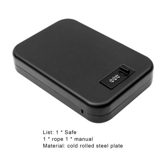 Password Safe Large Capacity High Hardness Resettable Code Multi-purpose Simple Operation Anti-theft