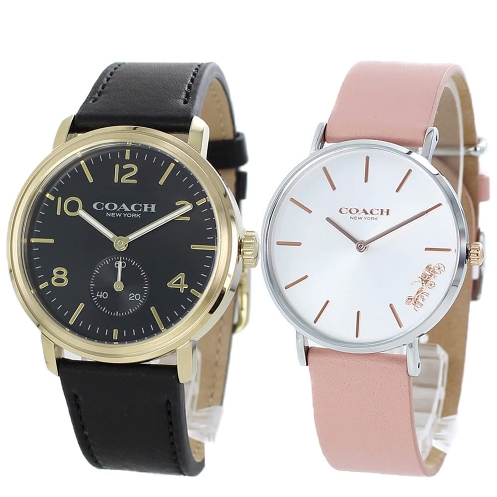 

Шкіряний ящик для зберігання парного годинника COACH Чорно-рожевий 1460254514503258 Годинник [Coach] Чоловічий Жіночий [Елемент]