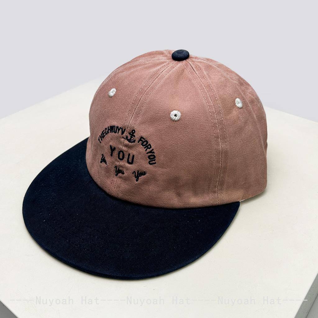 And Women Vintage Embroidered Letter Prints Unicorn Baseball Caps Sun Protection Personalized All-Match Flat Brim Peaked Hats Fashion Korean Style