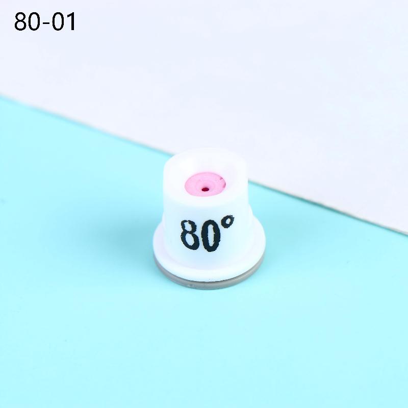 Ceramic Core 80 Degree Agricultural Sprayer Nozzle Ceramic Core Anti-drip Ceramic Hollow Cone Nozzle High Pressure Mist Nozzle