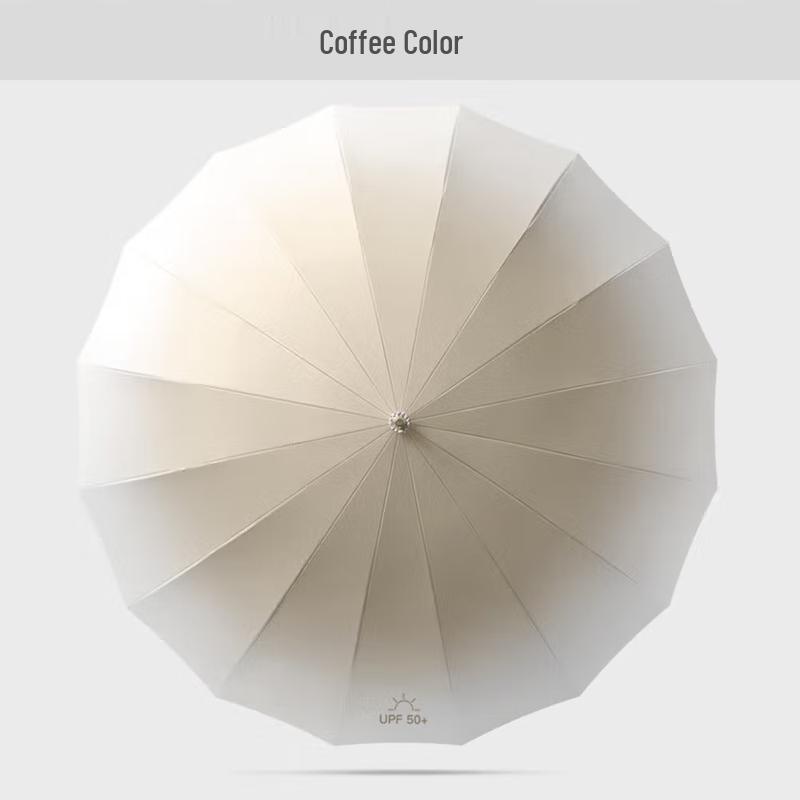 XuQing 16-Rib Gradient UV Protection Umbrella