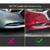 For Mazda 3 Sedan BP Accessories Front Bumper Fog Light Trims Cover Carbon Fiber Car Modification -2024