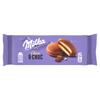 Milka Choc & Choc Cakejes gelaagd met cacaovulling, bedekt met melkchocolade 150 g