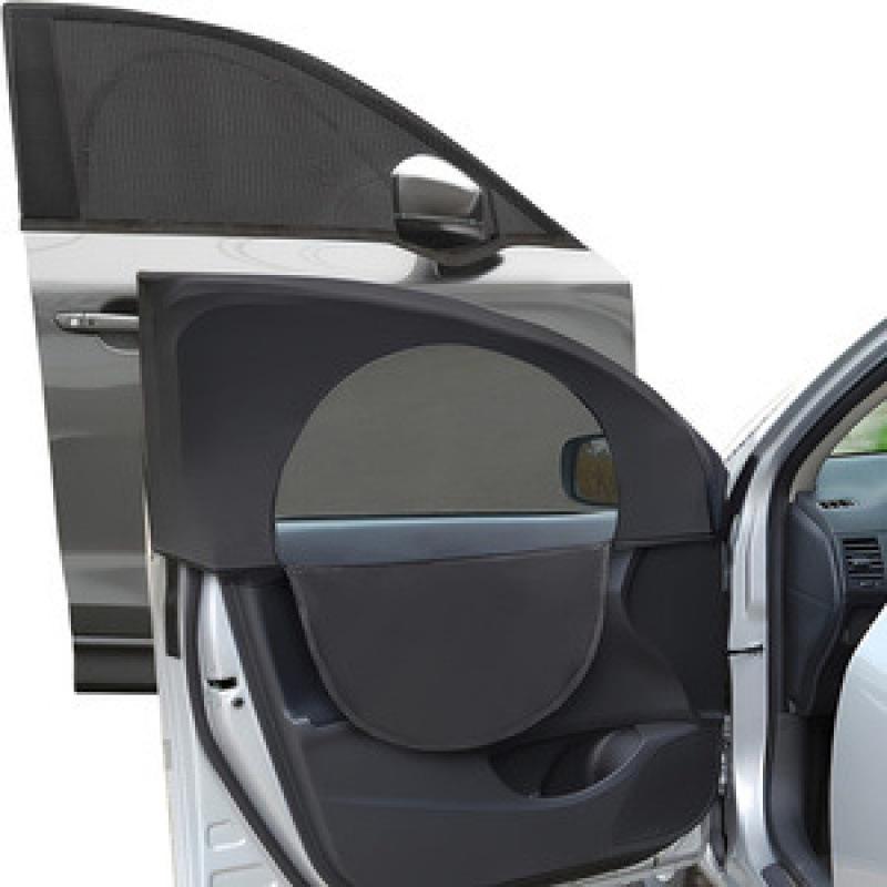 Upgraded Zipper Style Car Mosquito Curtain & Sunshade - Ventilated and Breathable