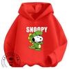 New Autumn Kawaii Hooded Sweatshirt Cute Cartoon Casual Street Style Kids Hoodie Snoopy Boys Girls