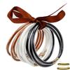 9 Stück/Set Modeschmuck Goldenes Armband Buddhistisches Jonc Armreifen Set für Damen Glitzergefülltes Jelly Silikon Buddha Mädchen Armbänder