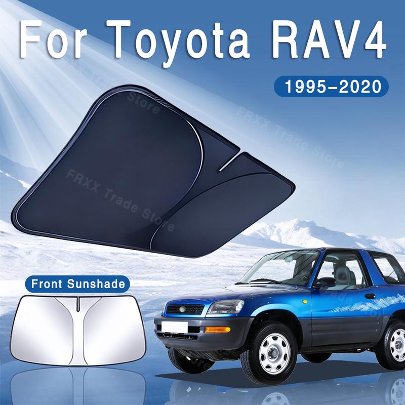 For Toyota RAV4 Guangtong GTQ6440 XA10 1995~2000 Car Sun Visor Front Windshield Sunshade Heat Insulation Summer Auto Accessories