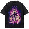 Hot Sale Dragon Ball Vegeta IV Graphic Print T-Shirt Men Women Streetwear Harajuku Fashion Vintage Washed Cotton Summer New Tee Casual Oversized Top