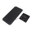 Solar Powered Fan Portable Monocrystalline Silicon 10W IP65 Waterproof Exhaust Fan for RV 18V