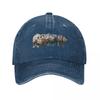 Rhino Species Baseball Cap Sun Hat For Beach Custom Cap Men Hats Women's