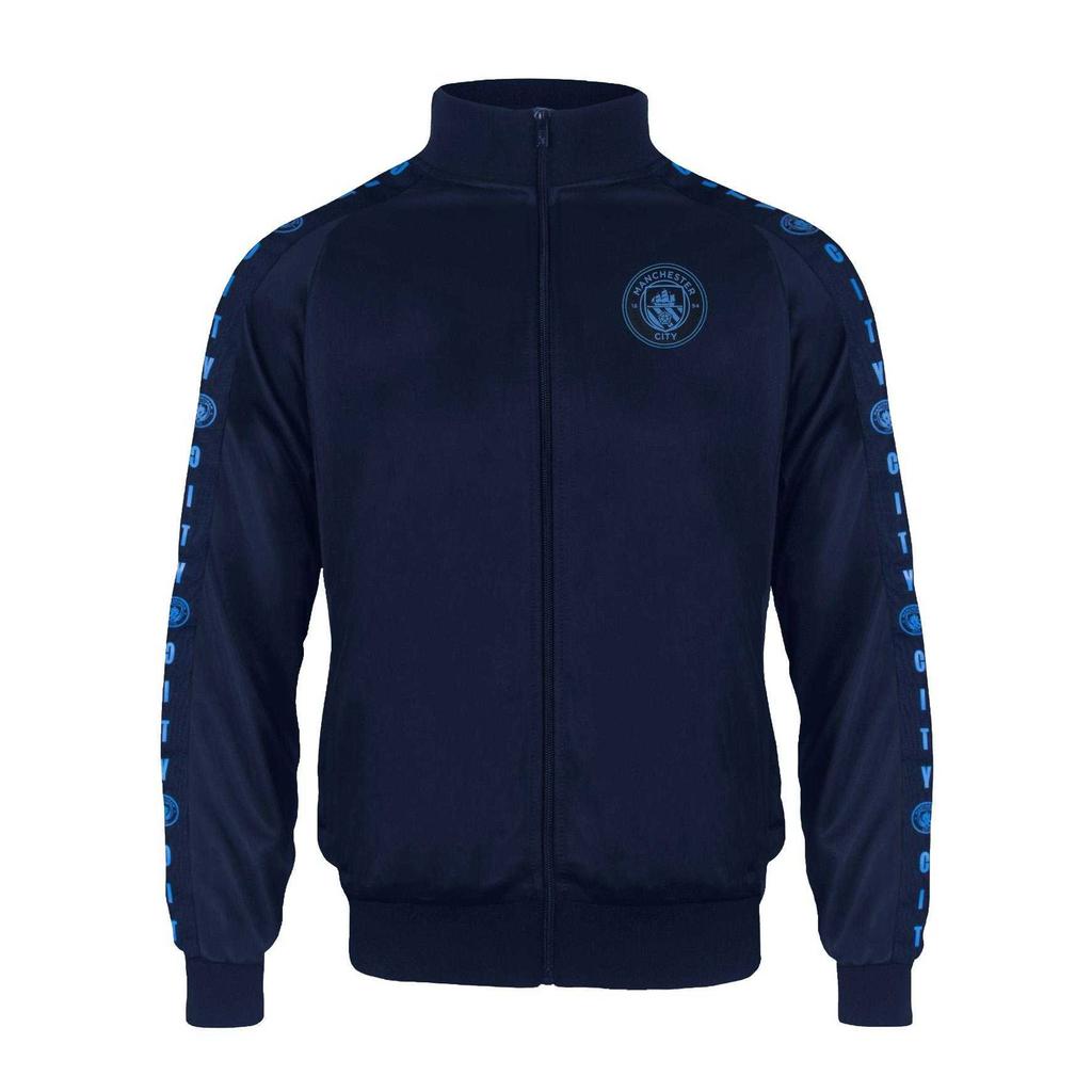 Manchester City FC Boys Taped Tracksuit