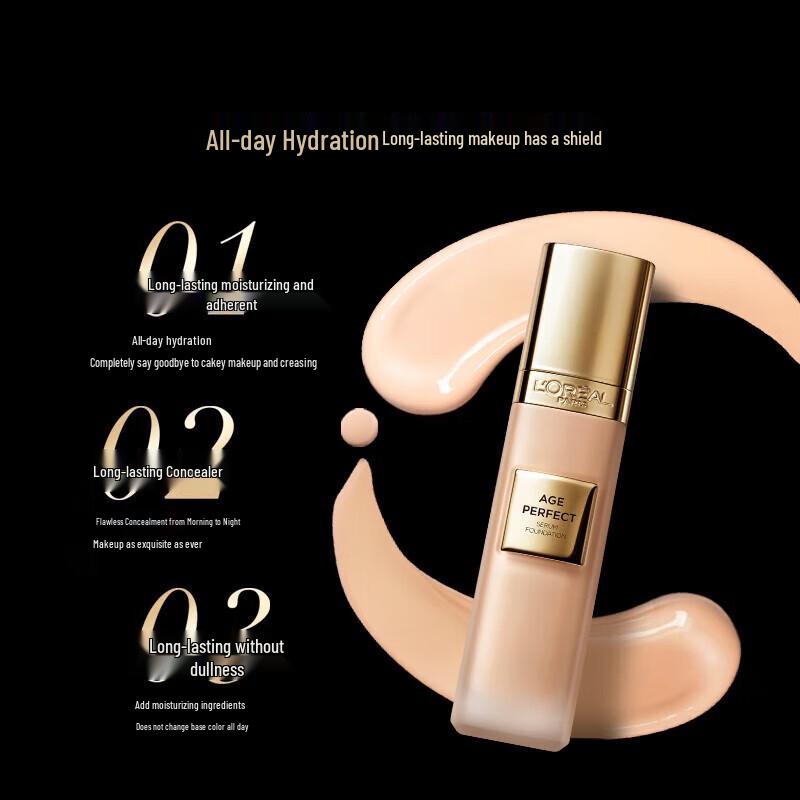 L'Oréal Golden Age Radiant Flawless Serum Foundation 30ml