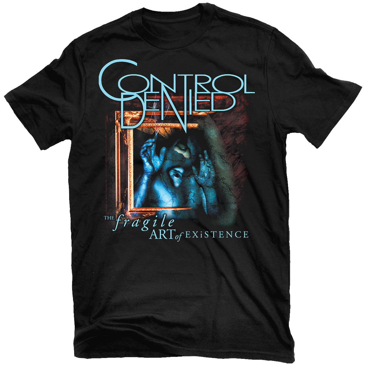 

Control Denied Cut Down Heavy Metal Rock Band Style Summer Casual TShirt Unisexs and Womens Luxury Brand 4XL