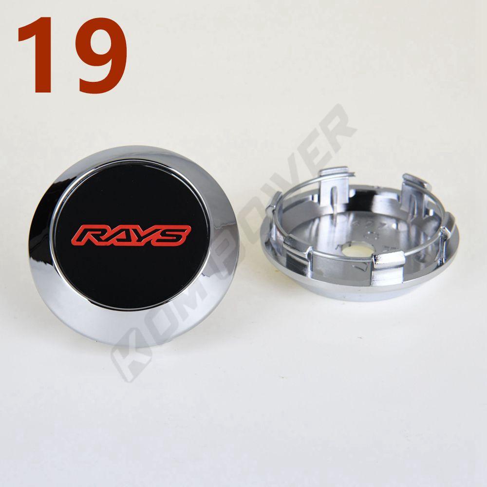 4 Piezas Diámetro Exterior 70MM / Diámetro Interior 63MM Tapa Central Deportiva para Llanta VOLK RAYS Tapa Central de Rueda Tapa de Cubo de Rueda