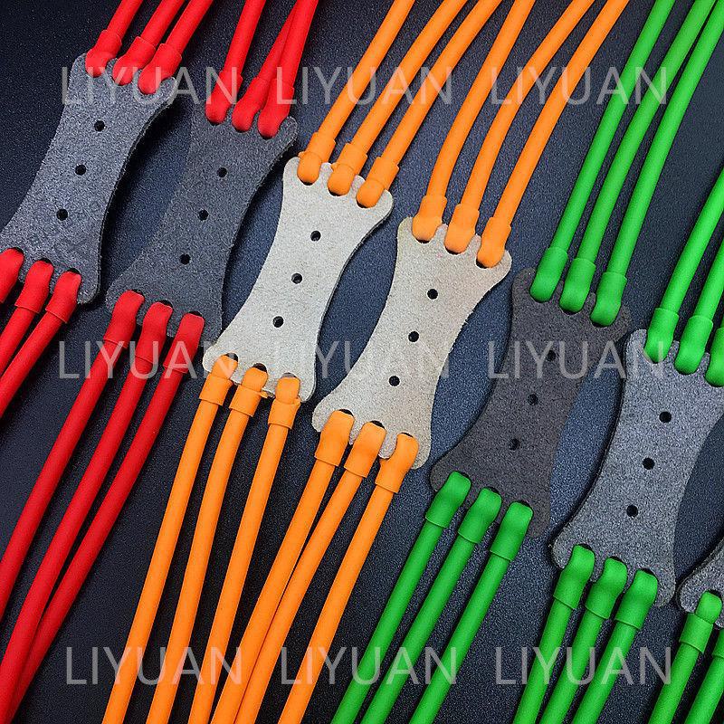 

Разноцветные прочные шестирядные резинки - размер 17/45 17/45 three-card six-strand rubber band зелёный