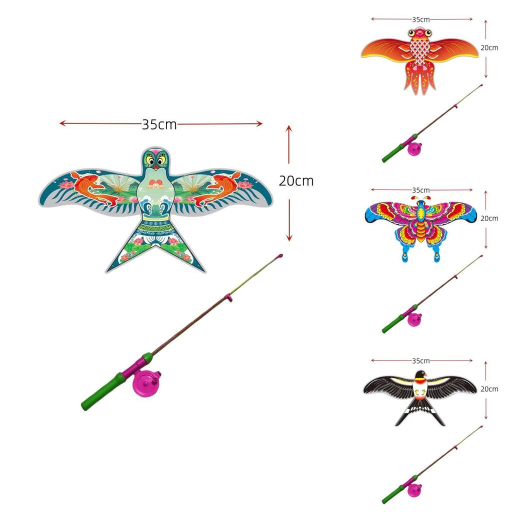 Veifango aitvarų gamybos technika 35 cm dinamiškas „Frozen Shark“ aitvaras vaikams