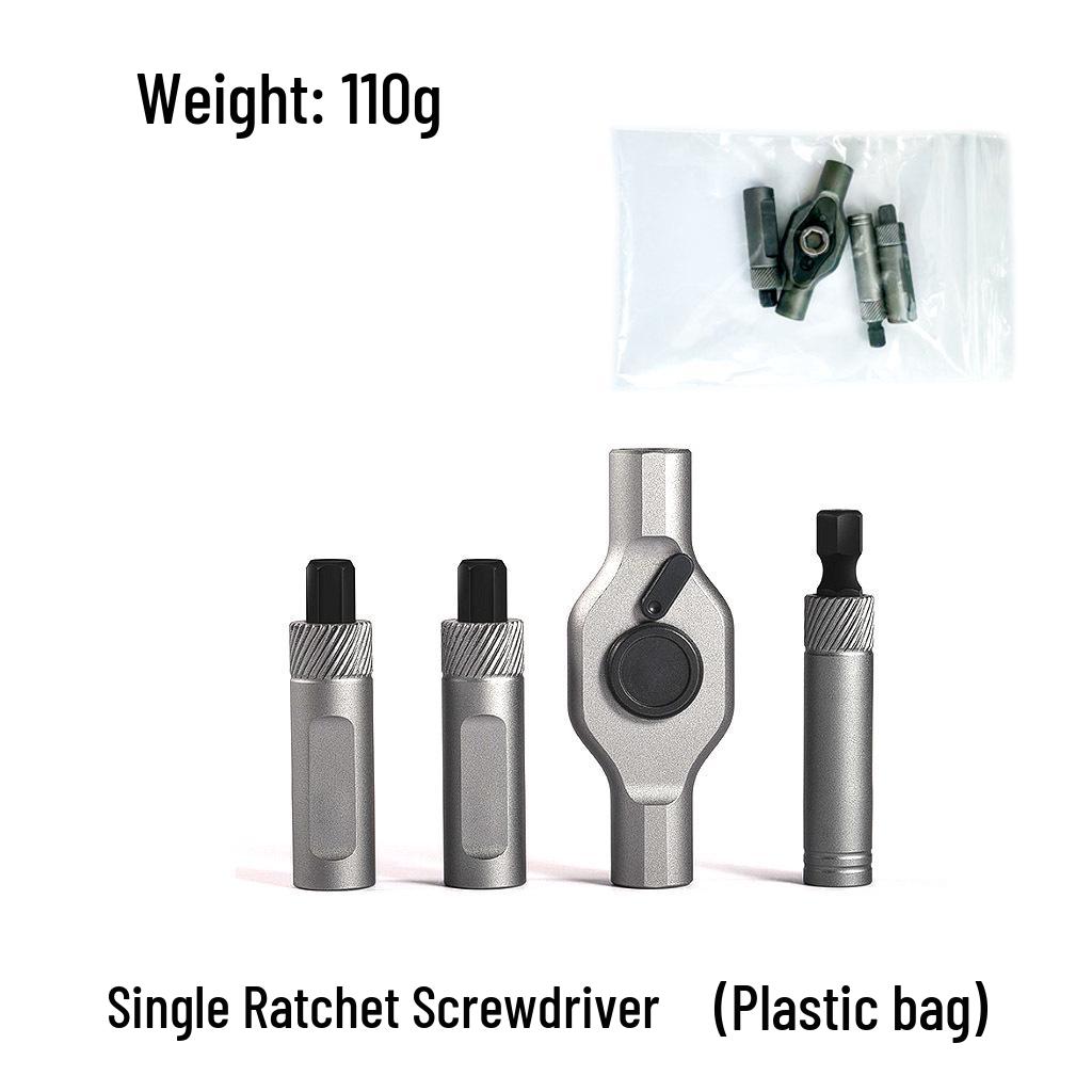 24-in-1 T-Handle Ratchet Screwdriver & S2 Bit Set Repair Tool