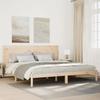 VidaXL Extra Long Bed Frames Without Mattress 200x220 Cm Solid Wood 3309291