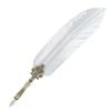 1.0mm Feather Pen Set Distinctive Calligraphy Feather Pen Gift Box Writing Tool for StudentSilver