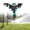 Quick Connection High Efficiency Farm Irrigation Sprinkler 4 Nozzle 360 Rotating Design For Large Yard Gardens Orchards