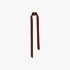 DOT CHIFFON LONG SCARF_BURGUNDY
