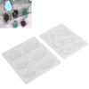 Reusable DIY Silicone Mold Jewelry Handicraft Pendant Making Irregular Mold Accessory